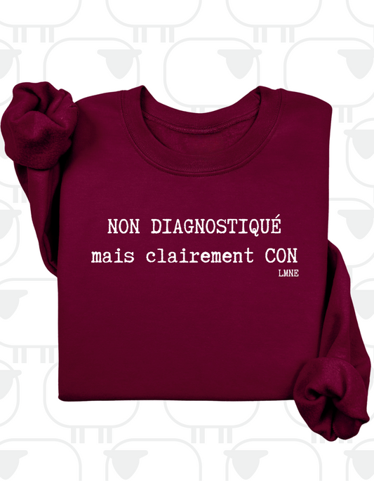 Crewneck Non diagnostiqué mais clairement con