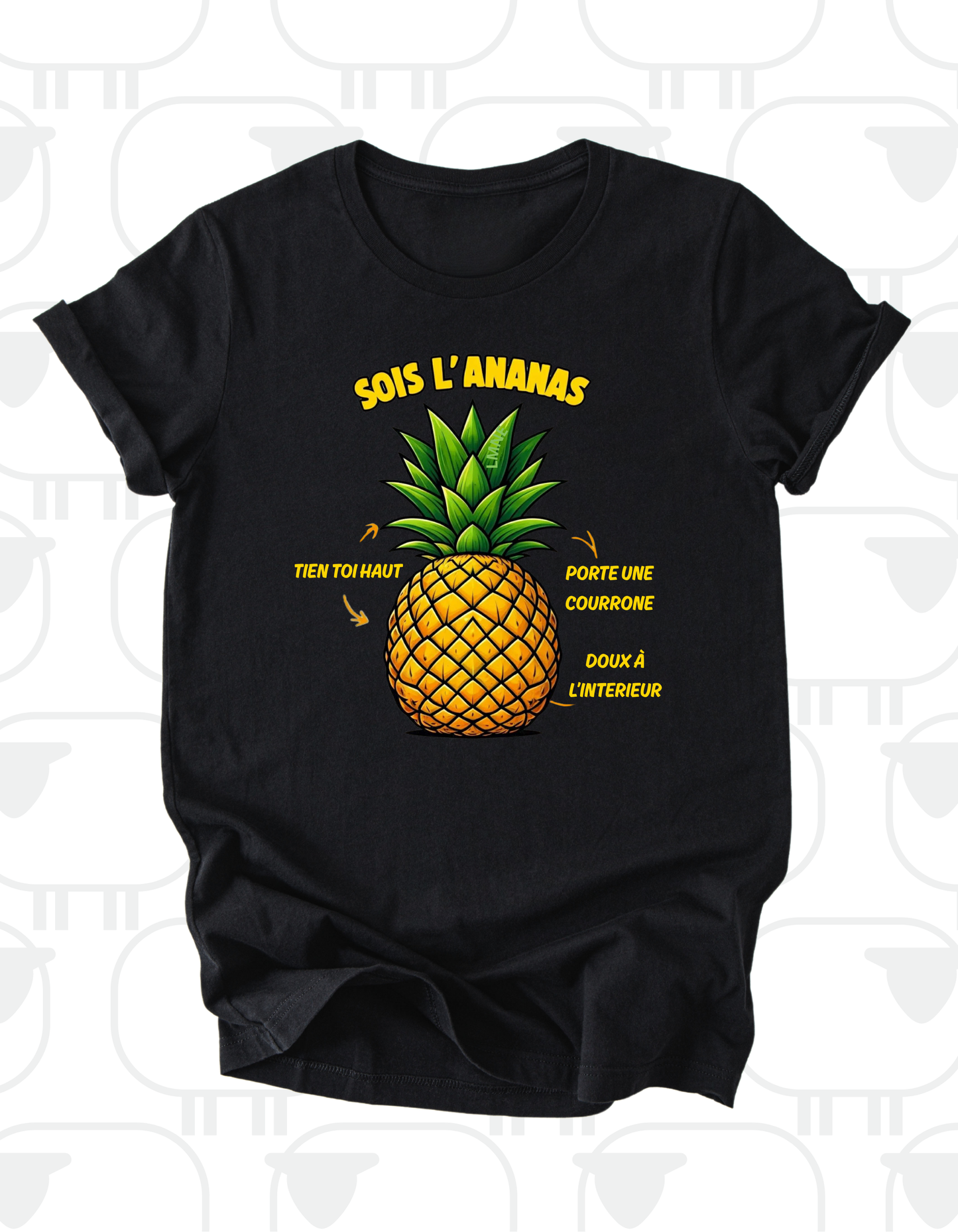 T-shirt Sois l'ananas