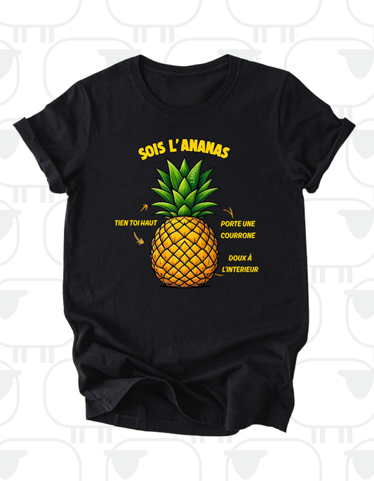 T-shirt Sois l'ananas