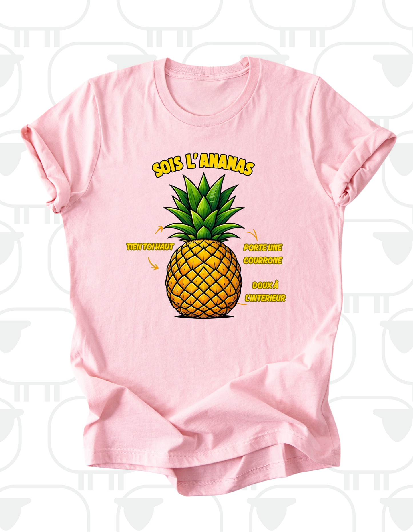 T-shirt Sois l'ananas