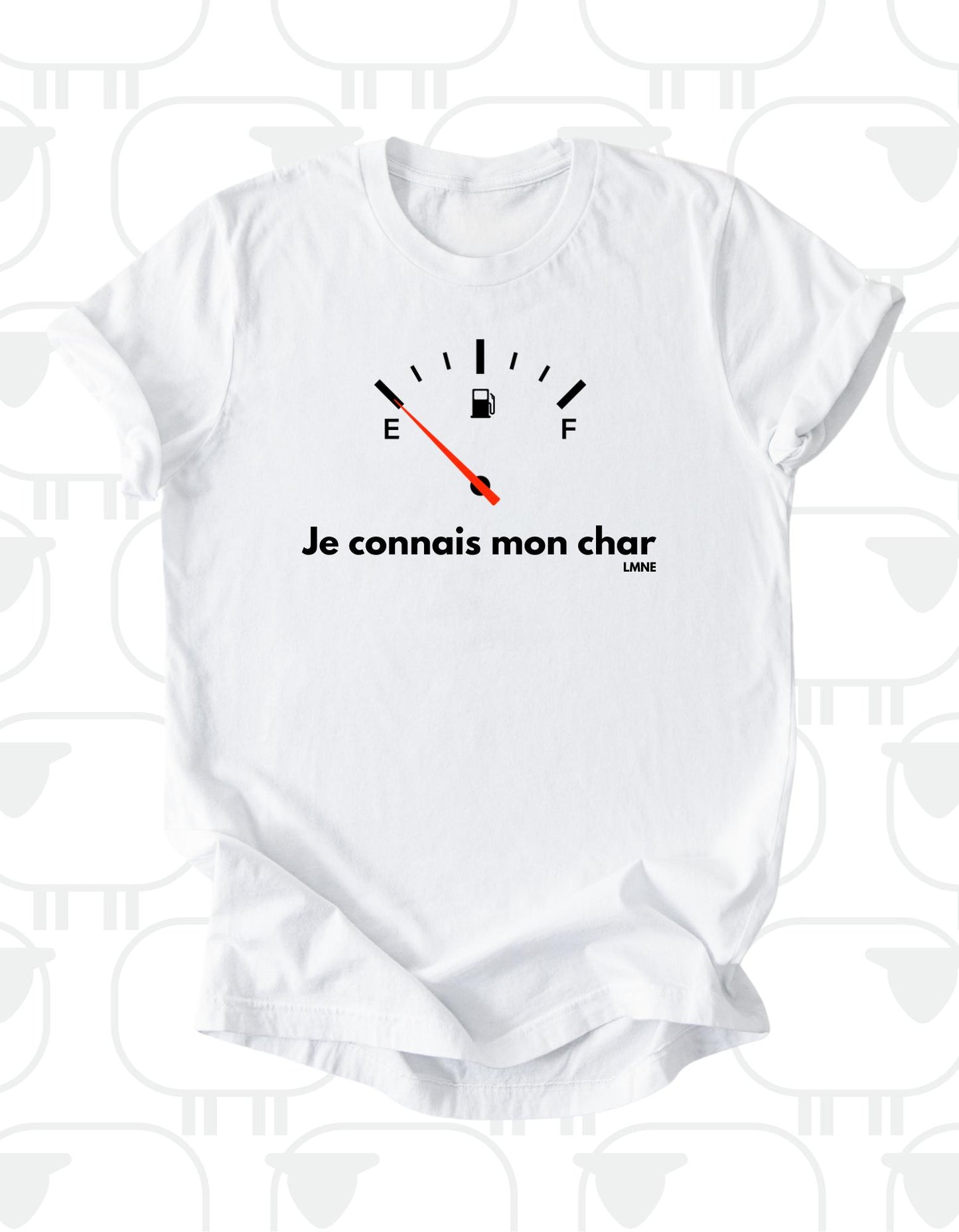 T-shirt Je connais mon char