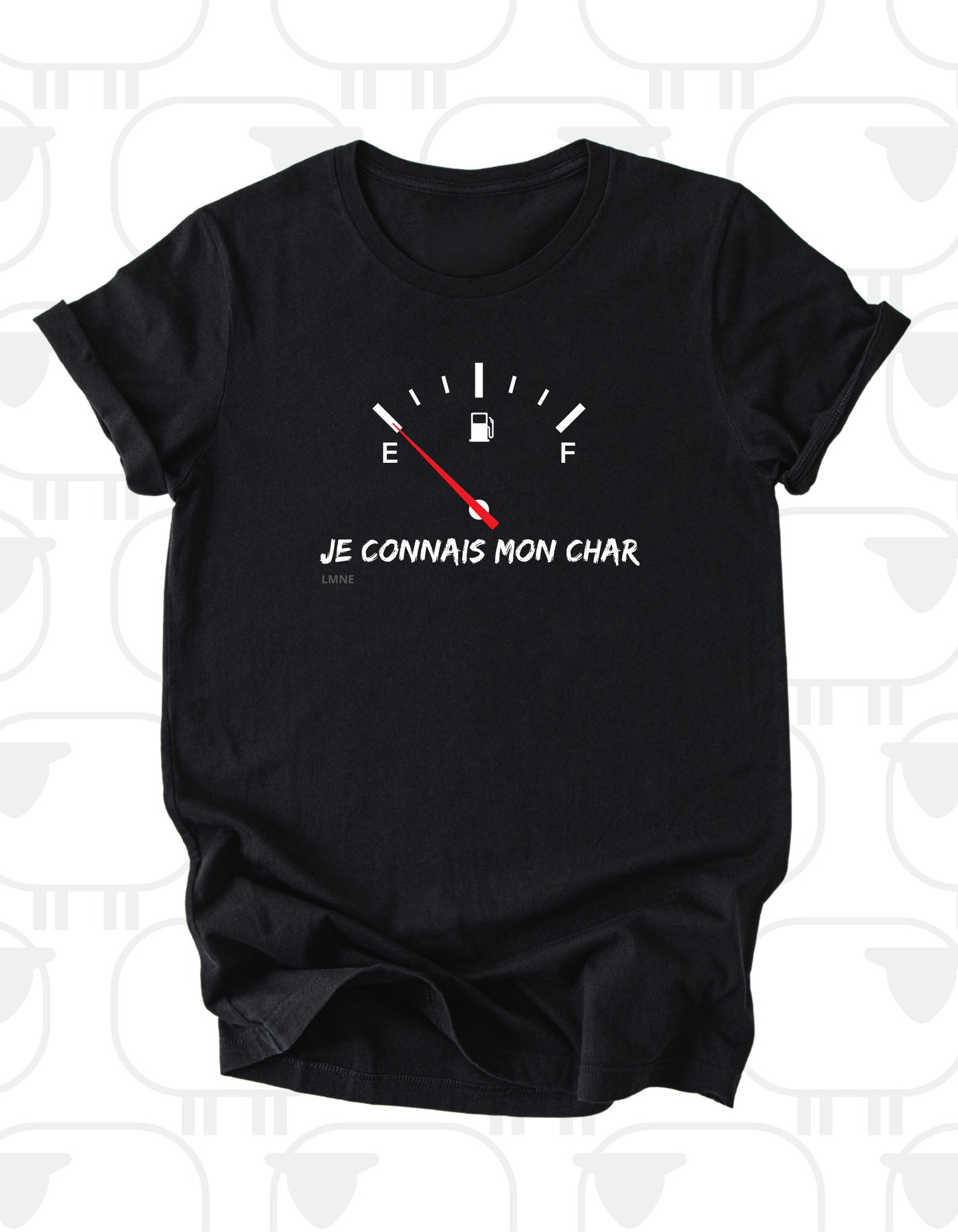 T-shirt Je connais mon char