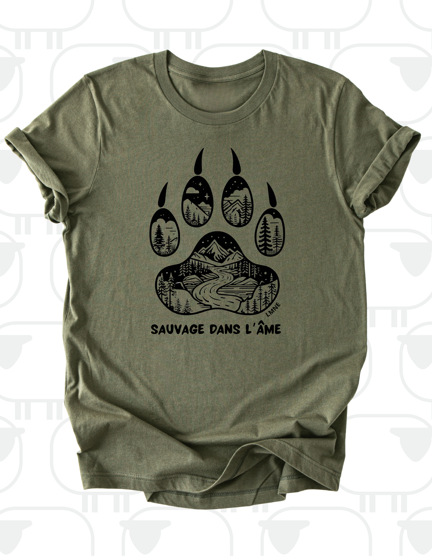 T-shirt Sauvage dans l'âme