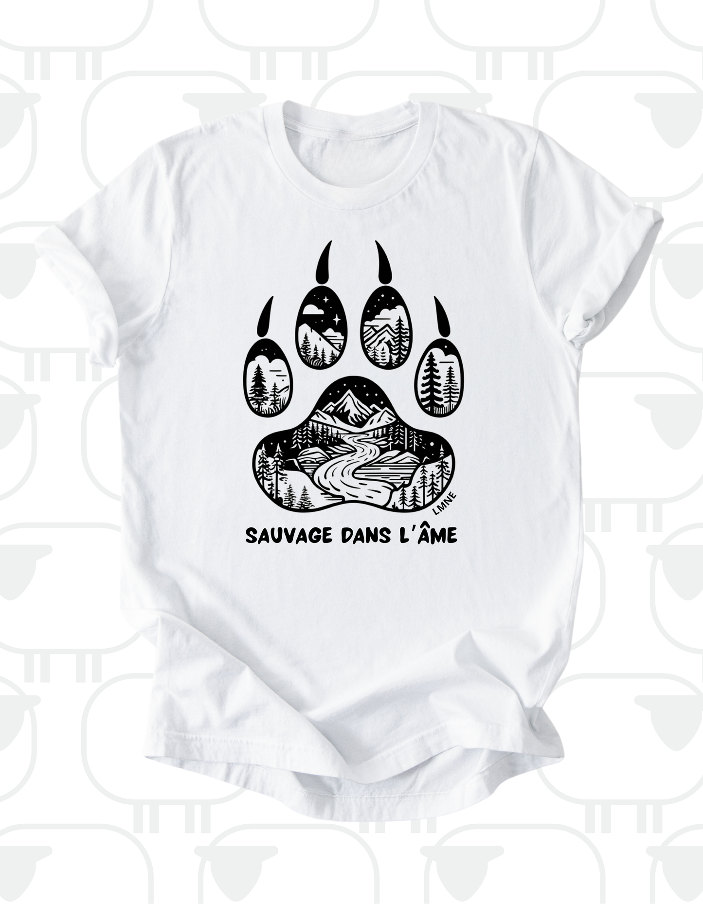 T-shirt Sauvage dans l'âme