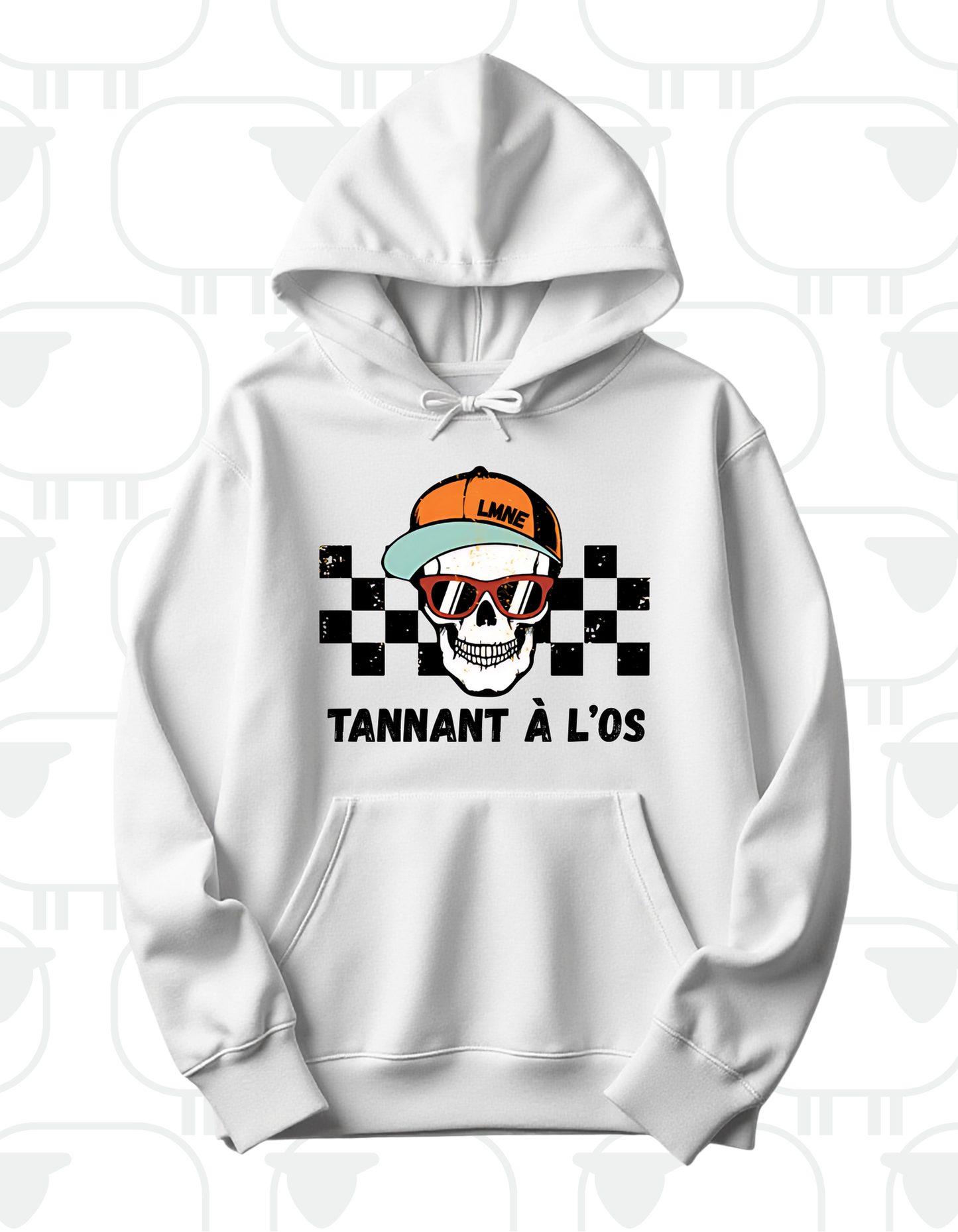 Hoodie Tannant à l'os