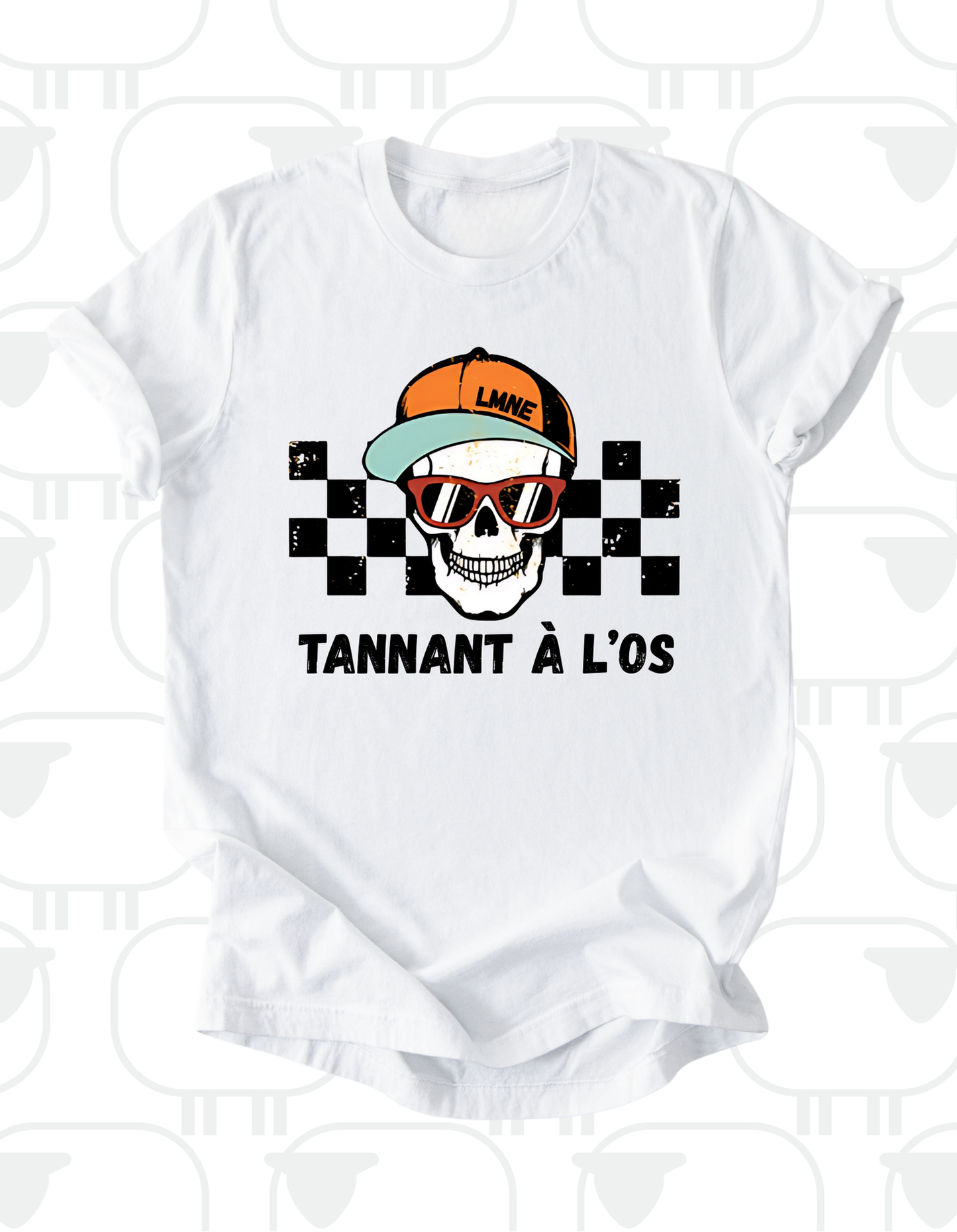 T-shirt Tannant à l'os